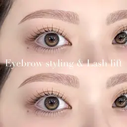 アイブロウスタイリング×ラッシュリフト【2回目以降の方】🤍