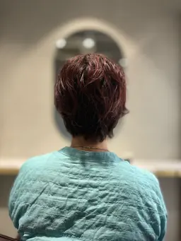 くせ毛カット＋カラー（2回目以降）