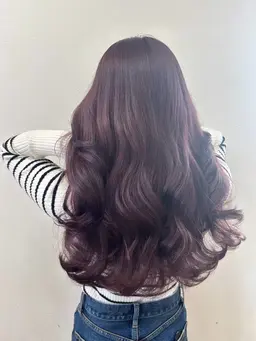 カット+トレンドファッションカラー💜(白髪染めも可)