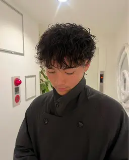 カット+パーマ🐑🌀