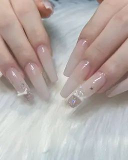 選べる10本長さだし+定額2本アート✨️【オフなし】