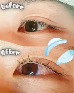 【9月に来店してくださった方】研修まつ毛パーマモデル