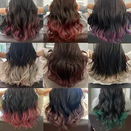 カット➕インナーカラーorハイライトor 裾カラー