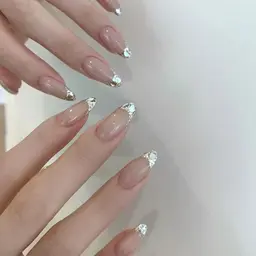 自爪クリアベース+ガラスフレンチ(オフ付き)