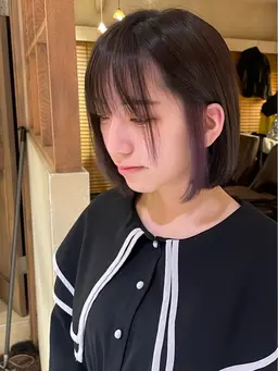 【イメチェンにピッタリ】インナーカラー