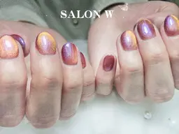 🔮80色から選べる🔮際まで美しい美フォルム♪ちゅるんちゅるんと輝く✨話題の水光マグネットワンカラー(※オフ有り)