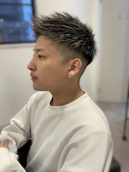 (新規様対象)立体感抜群メンズメッシュカラー✨