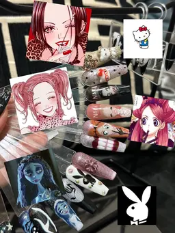 ネイルチップ作成