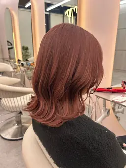 ⭐️ブリーチ(リタッチ)有りダブルカラー+1step トリートメント⭐️