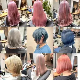 (ミニモ学割u23)ケアブリーチカラー+トリートメント