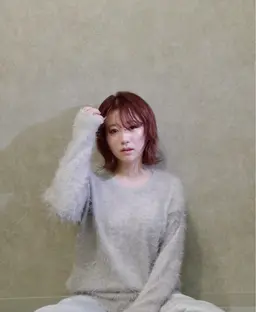 透明感ワンカラー +オージュア 1step トリートメント髪質改善