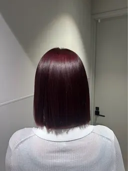 ブリーチ無しオンカラー🎨