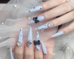 🎀おすすめ🎀チップ長さ出し★持ち込みデザイン(アート6本)