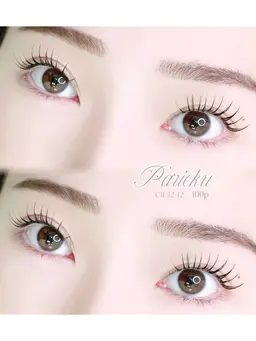 🎀【パリエク】100本・お試し価格🎀パリジェンヌ(まつ毛パーマ)+フラットラッシュ