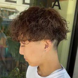 カット+パーマ+3stepトリートメント