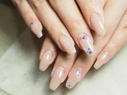 【初回デザイン】お色変更OK!シンプルネイル②