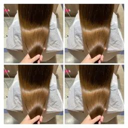 カット➕ブリーチなしダブルカラー➕トリートメント