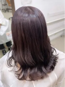 【ミニモ限定💎】髪質改善カラー+𝐀𝐮𝐣𝐮𝐚トリートメント🩶
