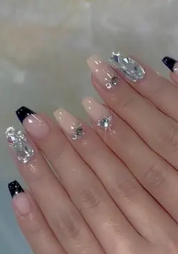 【ミニモ新規限定】✨ チップ長さ出し10本＋ワンカラー＋選べるパーツつけ放題✨