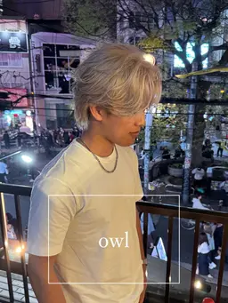 メンズカット+ダブルカラー＋TOKIOトリートメント(2nd)    【owl初めてのご利用の方限定】