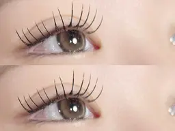 ⭐️LED:フラットラッシュ120本⭐️(施術時間約1時間15分)〈新規〉¥6200〈再来〉¥7200