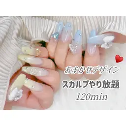 【急募✨写真モデル】オフなし💫色味/雰囲気の相談可🧡スカルプおまかせデザイン✨