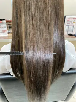 【大人女性♪】リタッチカラー+カット+髪質改善トリートメント¥6,000