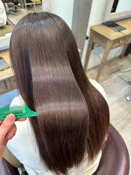 💫酸性ストレート+トリートメント+カット🏋🏻