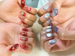 マグネットネイル フラッシュネイル