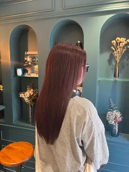 【🌷ご新規様12/9限定🌷】カラー➕前髪カット、枝毛カット➕mdシャンプー➕オリジナルtr