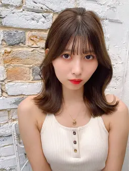 地毛風前髪ストレート🌟