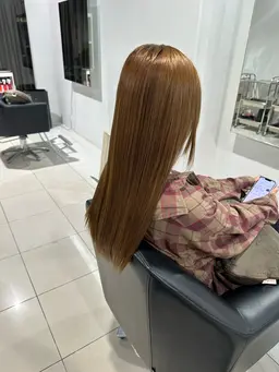 酸性ストレート+メンテナンスカット