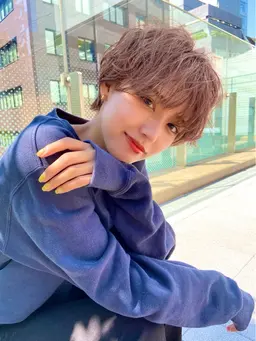 12.月3日限定クーポン❣️似合わせショートカットandパーマ