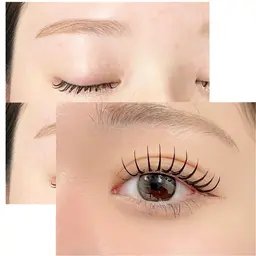 ✨マツエク120本+眉WAX✨フラットラッシュ120本と眉WAXがセットでお得♪12000円→7500円✨町田駅徒歩4分