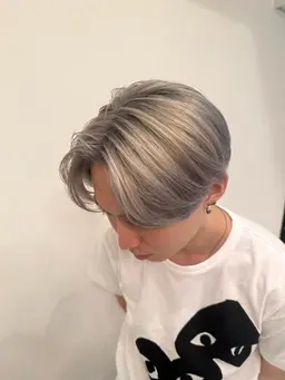 【デザインカラー人気No.2🌈⭐️】カット➕ケアブリーチ➕オンカラー➕3stepトリートメント