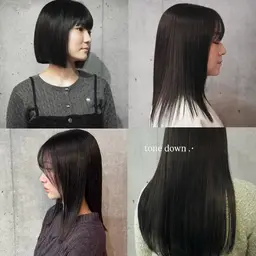 【就活生にオススメ⚑ﾞ】艶カラー + サブリミック5 step トリートメント 🎀🫧⟡.·