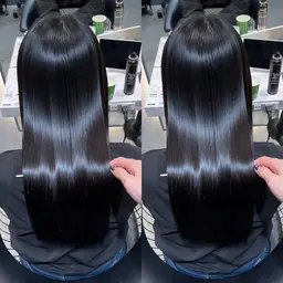 🎈透明感カラー＆ スチーム1ステップトリートメント&前髪カットサービス！