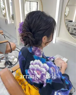 🏮👘夏祭り特別メニュー🙋‍♀️👘🏮浴衣用ヘアセット