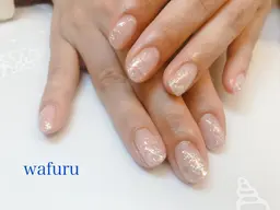 ラメグラデーション💅2色まで可！　(オフありは＋500円)