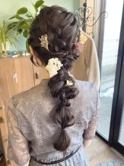 《ミニモ限定》 ヘアアレンジ ヘアセット 『アップ ハーフ ダウン』一律料金⭕️