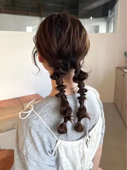 お呼ばれヘアセット✨