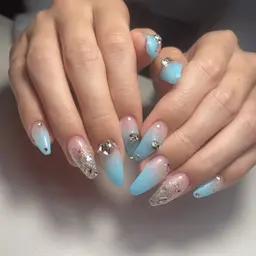 ◆人気◆ハンドジェルネイルアート&パーツつけ放題💅