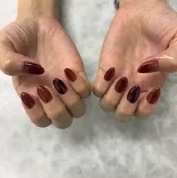 【10/5限定】（オフあり）ハンド💅🏻《ワンポイントアートコース🎀》パラジェル変更+¥1,100✨／横浜関内