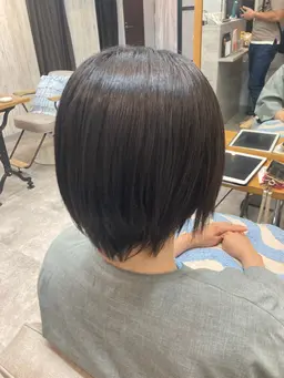【カット＋髪質改善TR】💚平日/ショート限定💚※ミルボンID、口コミ必須