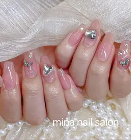 【チップ長さ出し】🎀アート6-8本🎀
