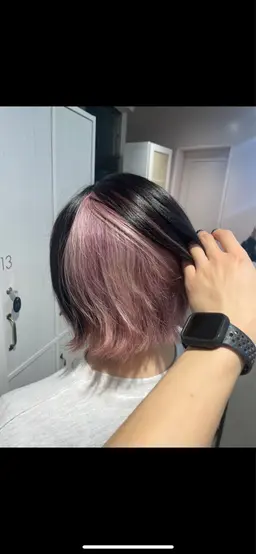 ［新規限定］部分デザインカラー+カット🦑ポイントブリーチ1回)
