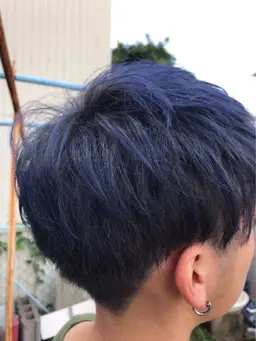 【✂️当日限定メンズクーポン】メンズカット+カラー+AujuaTR +マイクロバブル