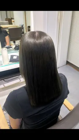 【平日限定】白髪染めリタッチ＋シルクトリートメント付き⋆𐙚