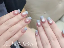 🧲マグネットXカラーグラ¥4000 ジェルオフ+550円(メンズ予約可)