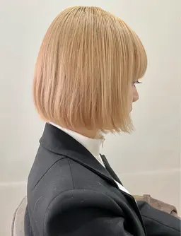 カット & ダブルカラー & 撮影モデル